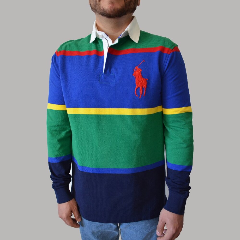 Polo Ralph Lauren Big Pony Mesh Polo Shirt Rugby